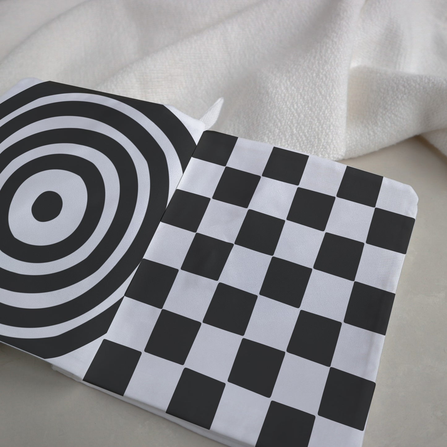 Personalised sensory soft crinkle baby book