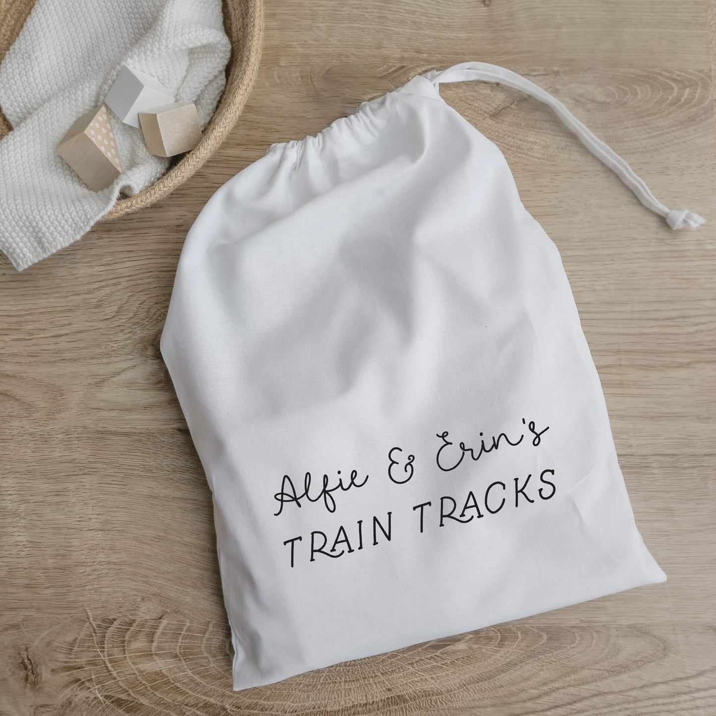 Personalised toy bag