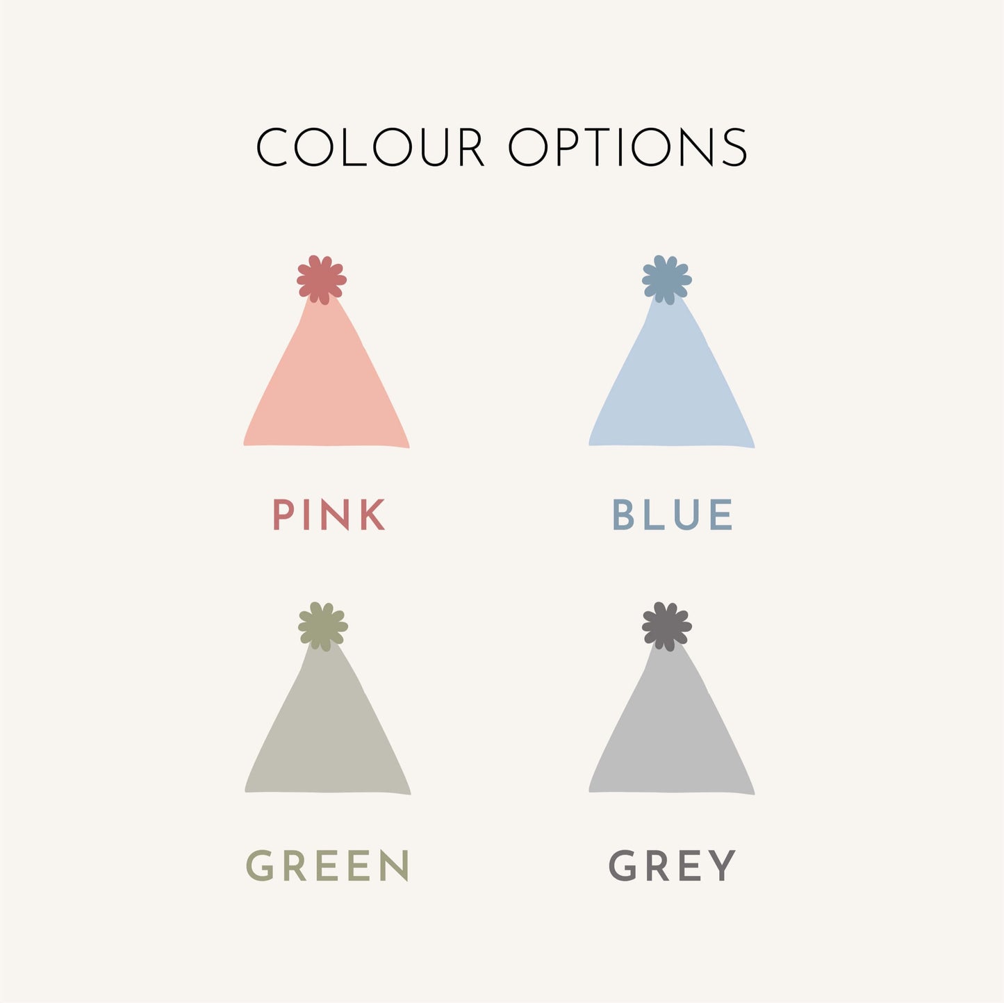 personalised birthday card - paper and wool