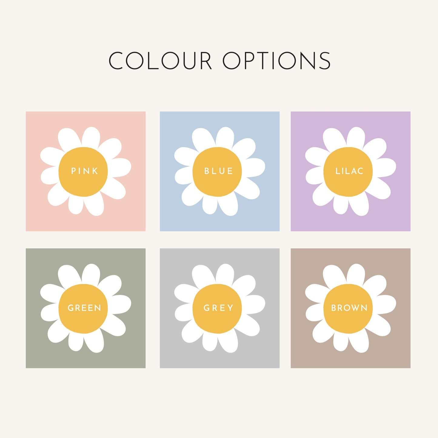 Personalised happy birthday flower card