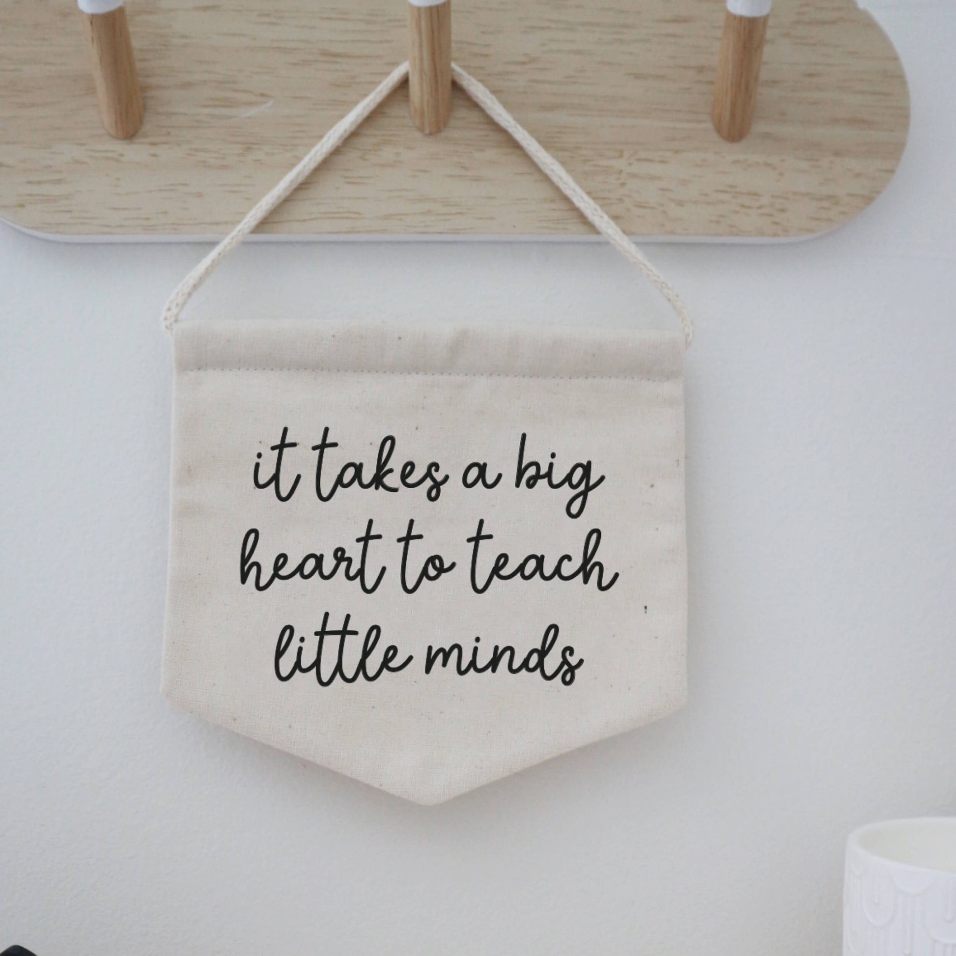 Teacher thank you gifts - paper and wool