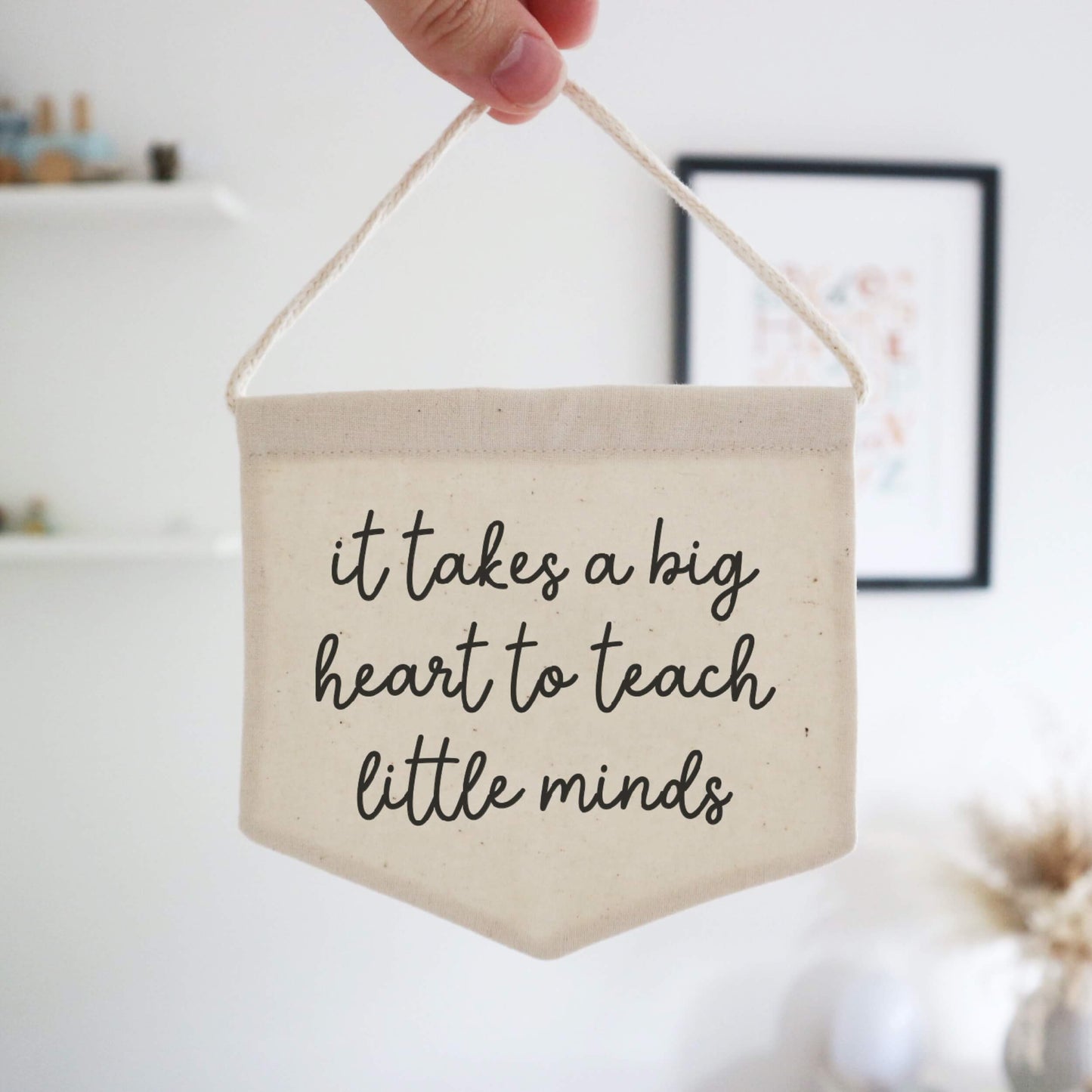 Teacher thank you gifts - paper and wool