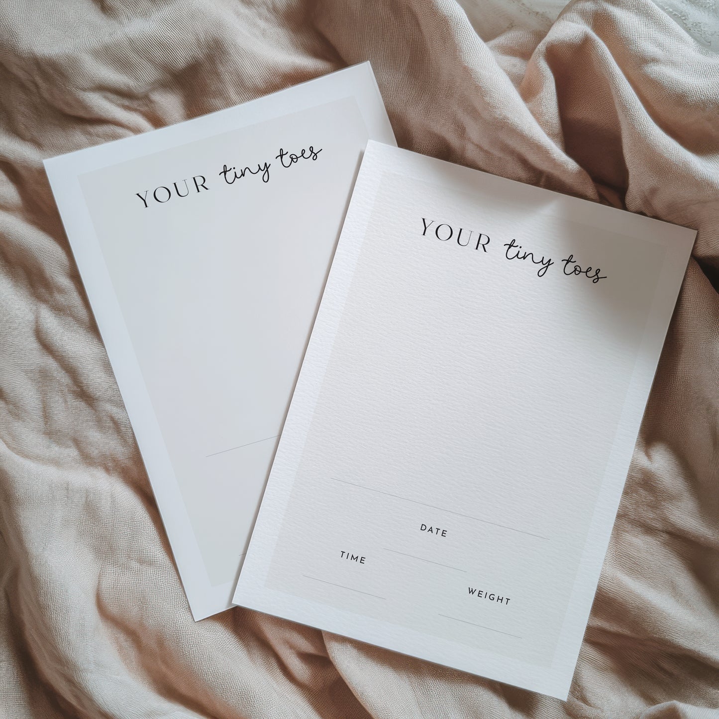 Your tiny toes new baby print handprint/footprint kit