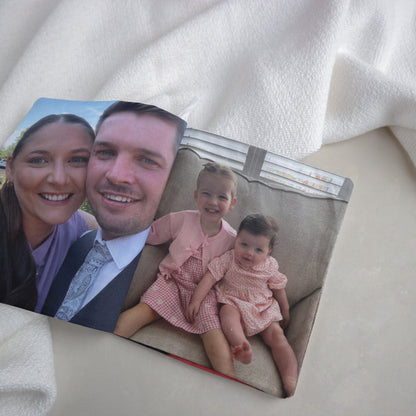 Personalised full photo soft crinkle baby book