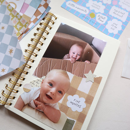 The Baby Scrapbook kit - Playtime edition