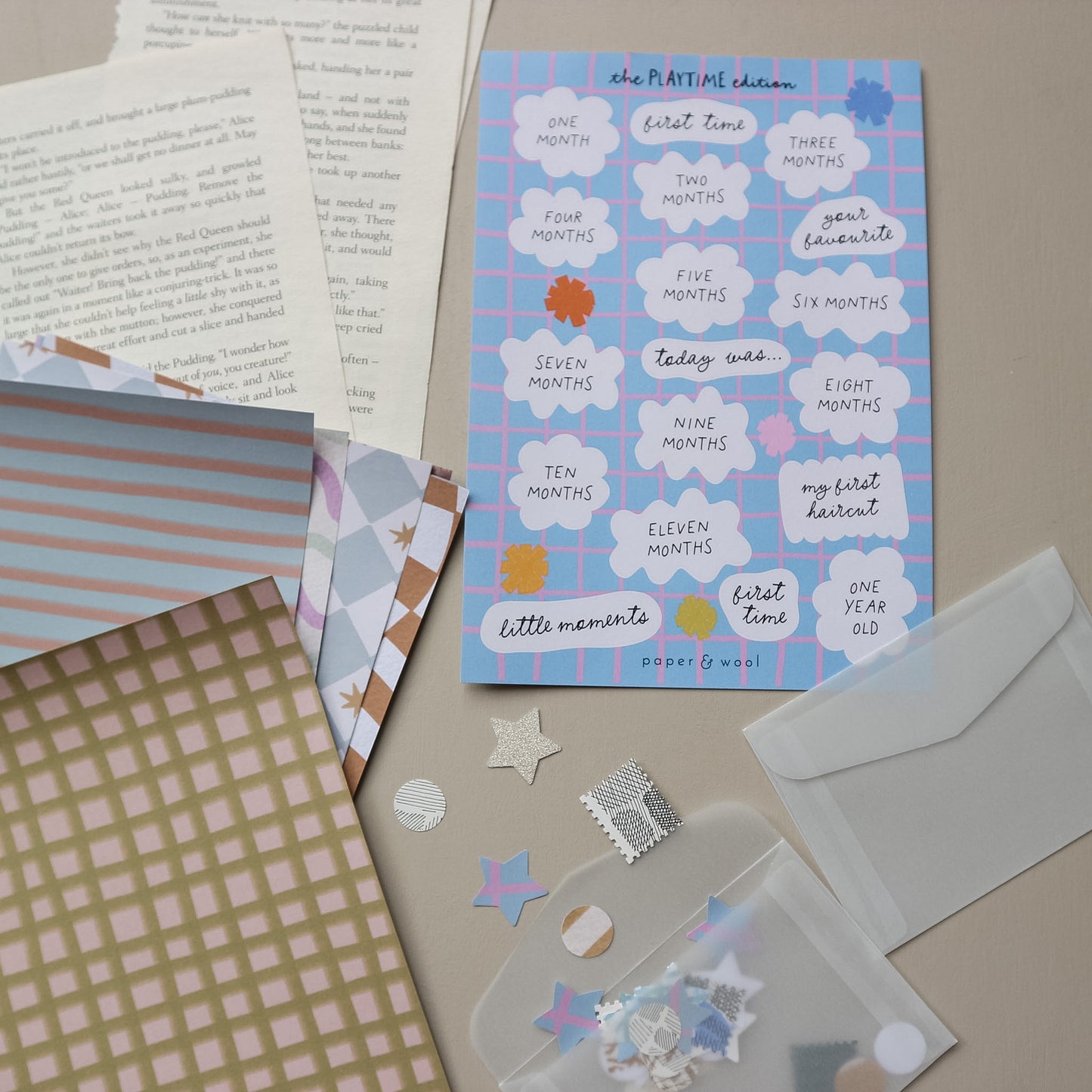 The Baby Scrapbook kit - Playtime edition