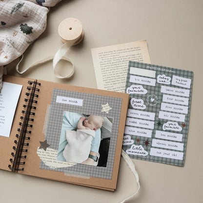 The Baby Scrapbook kit - Nostalgia edition
