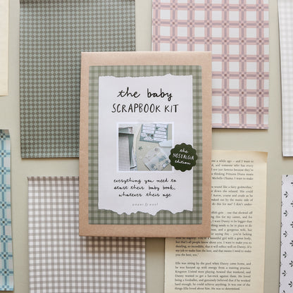 The Baby Scrapbook kit - Nostalgia edition