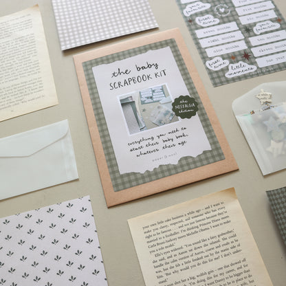 The Baby Scrapbook kit - Nostalgia edition