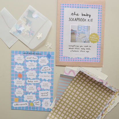 The Baby Scrapbook kit - Playtime edition