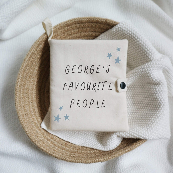 Personalised photo soft crinkle baby book
