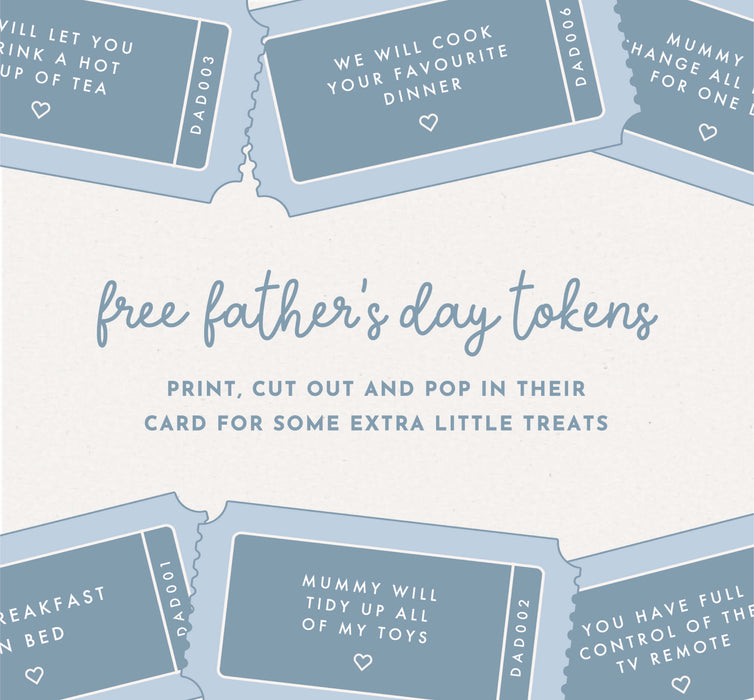 FREE Father's day token download