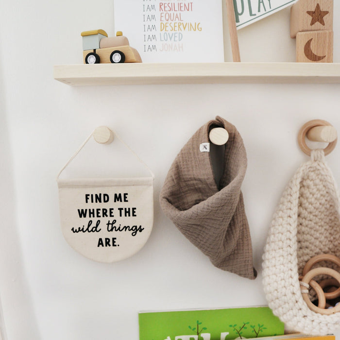 Find me where the wild things are banner