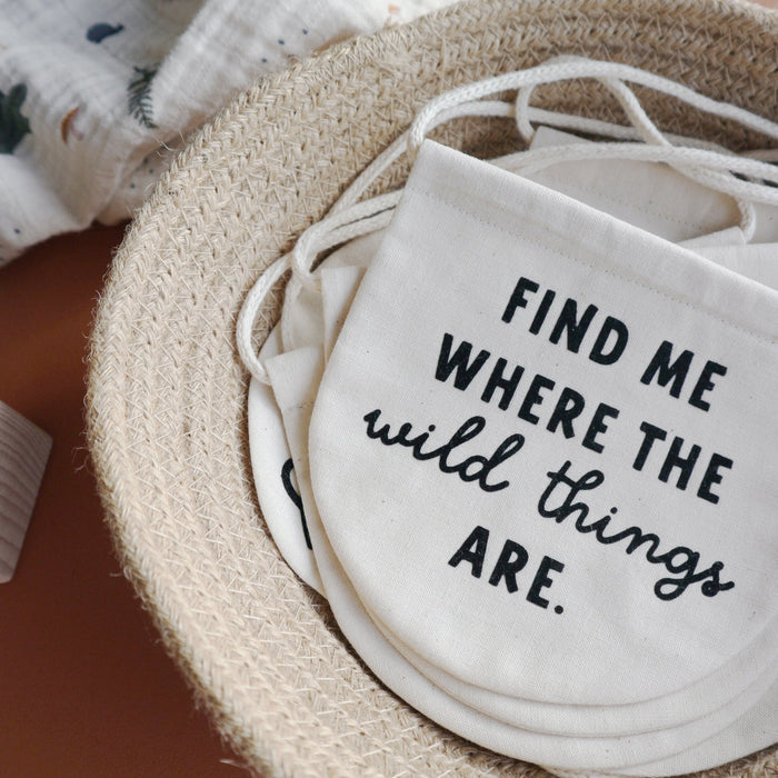 Find me where the wild things are banner