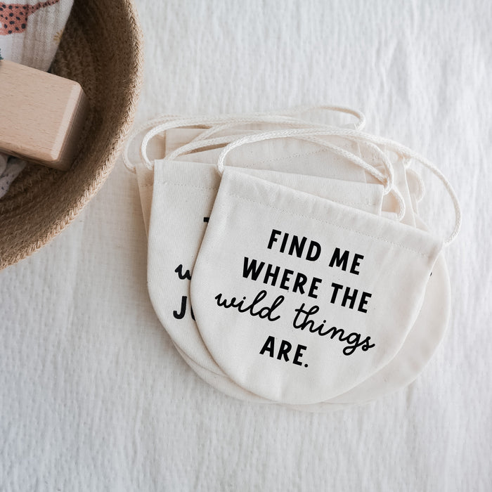 Find me where the wild things are banner