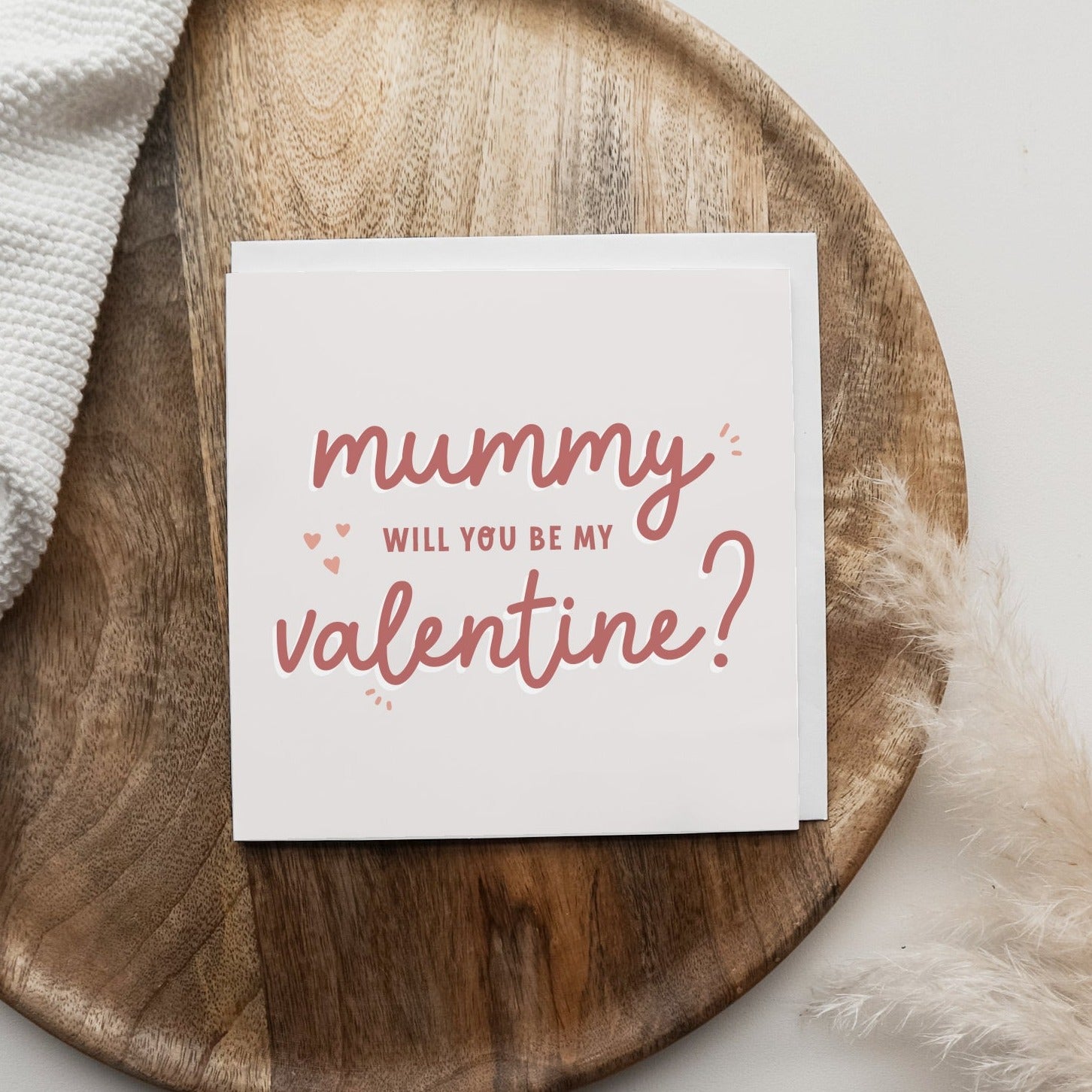 mummy valentine's day card