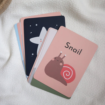 Baby's first words flash cards