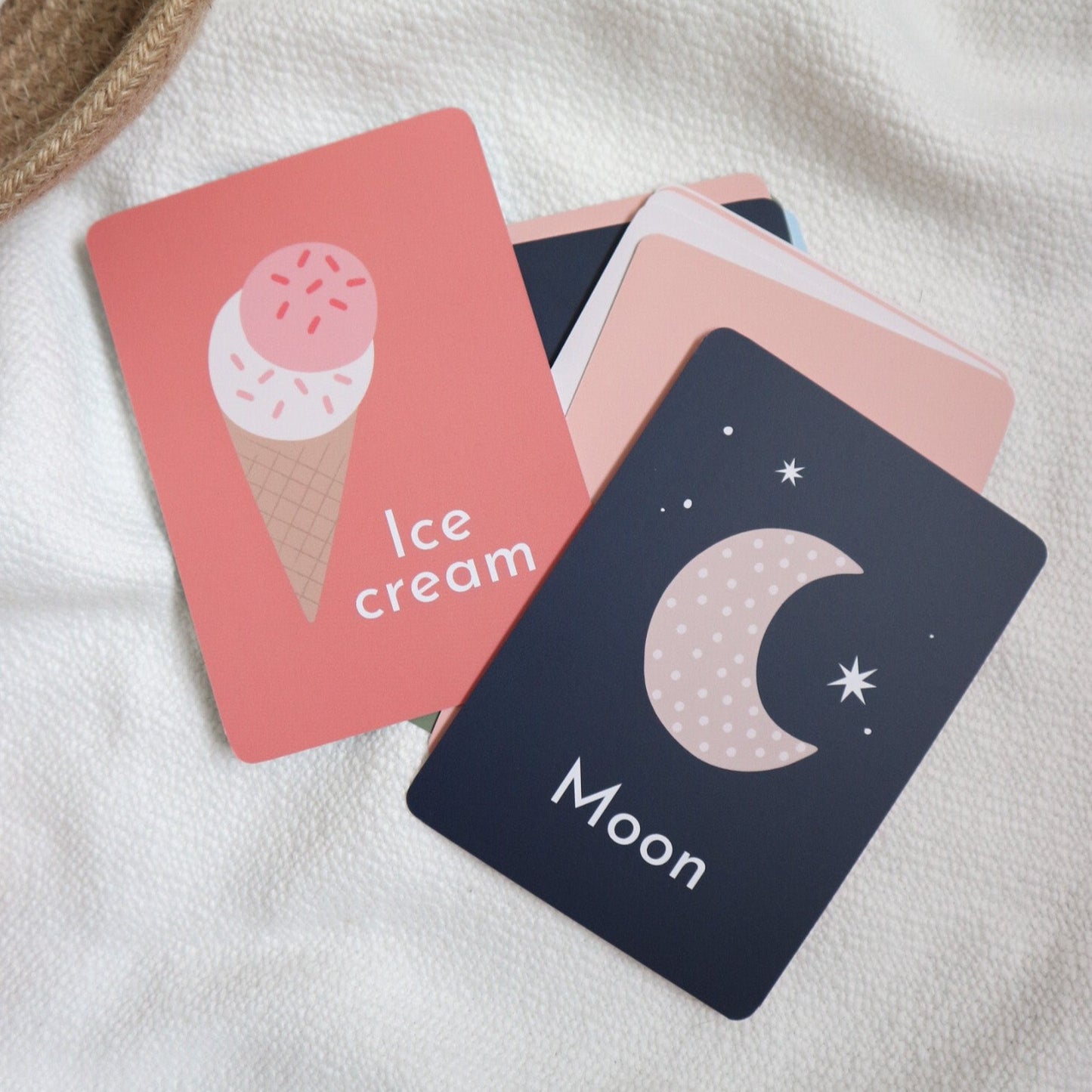 Baby's first words flash cards