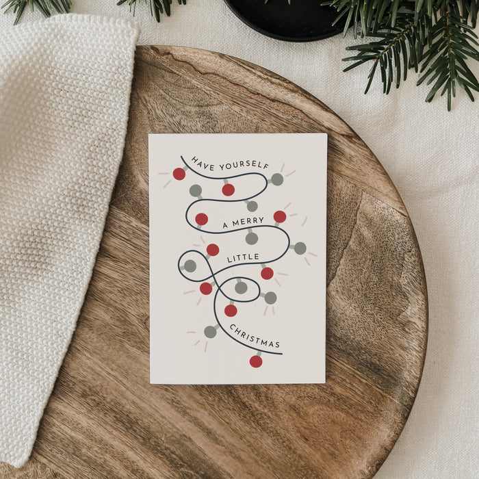 Have yourself a merry little Christmas card pack