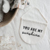 you are my sunshine banner nursery decorations