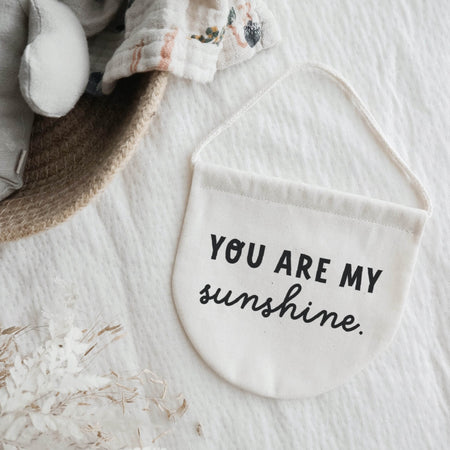 you are my sunshine banner nursery decorations