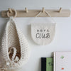 boys club banner nursery decoration