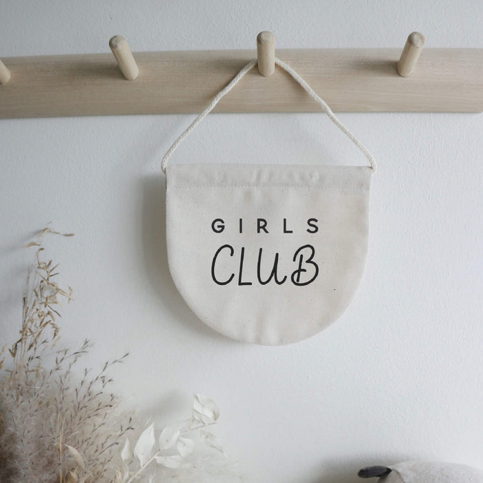 Boys/girls club nursery banner decoration