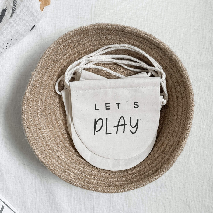 Let's play nursery banner decoration