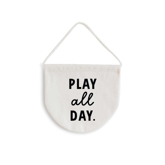 Play all day banner
