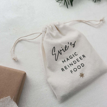 reindeer food - paper and wool