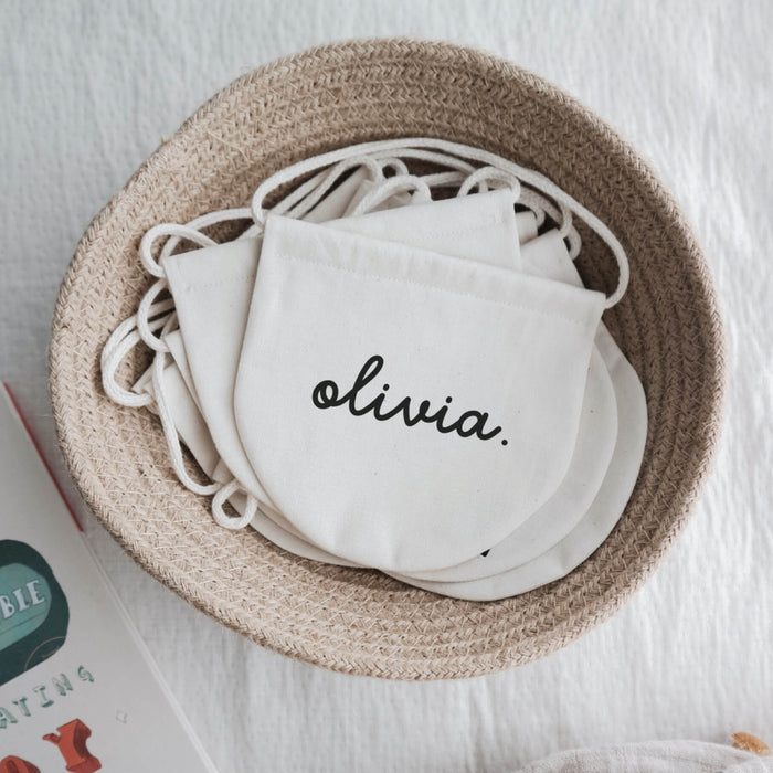 Personalised script name banner