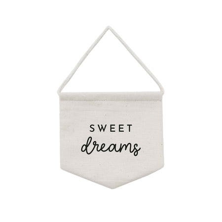 nursery banner decoration - paper and wool