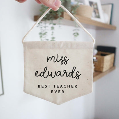 Teacher thank you gifts - paper and wool