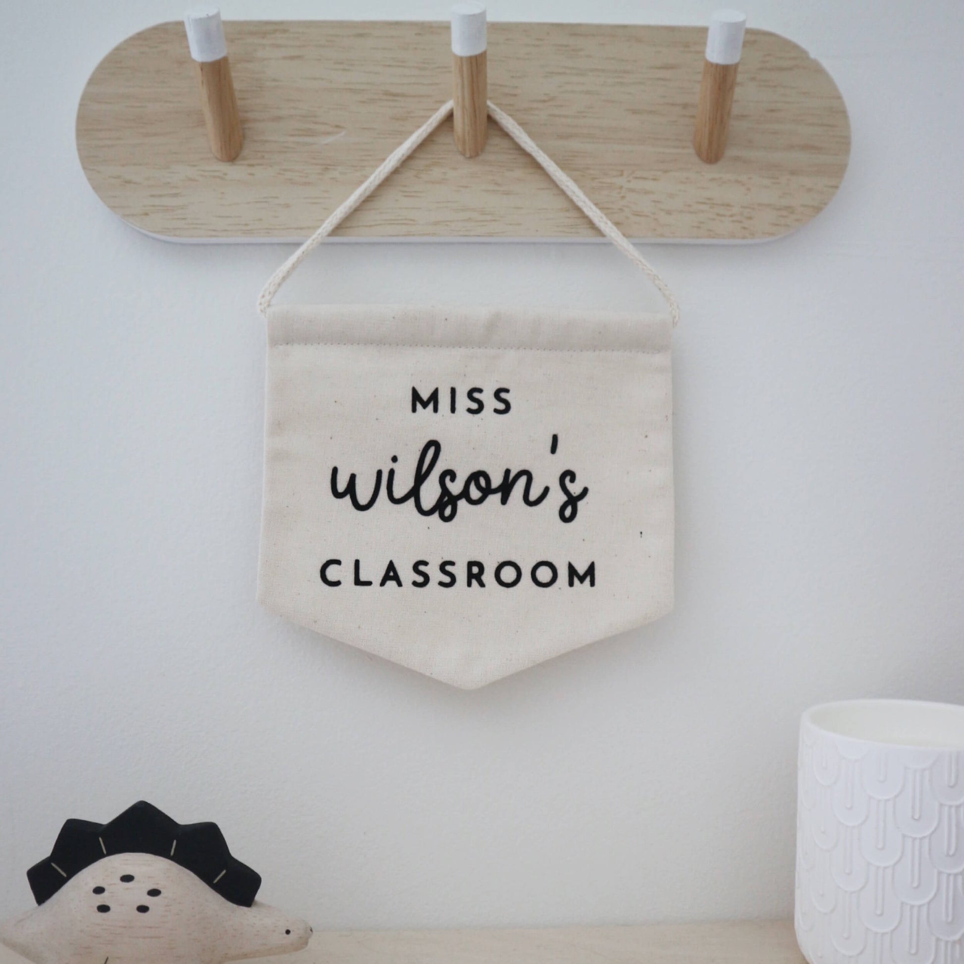 Teacher thank you gifts - paper and wool